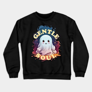 Gentle Soul Kawaii Ghost Crewneck Sweatshirt